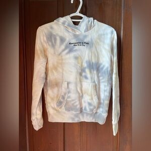 abercrombie kids girls 13/14 tye dye hoodie